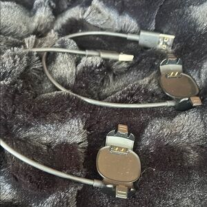 Black Charging Cables